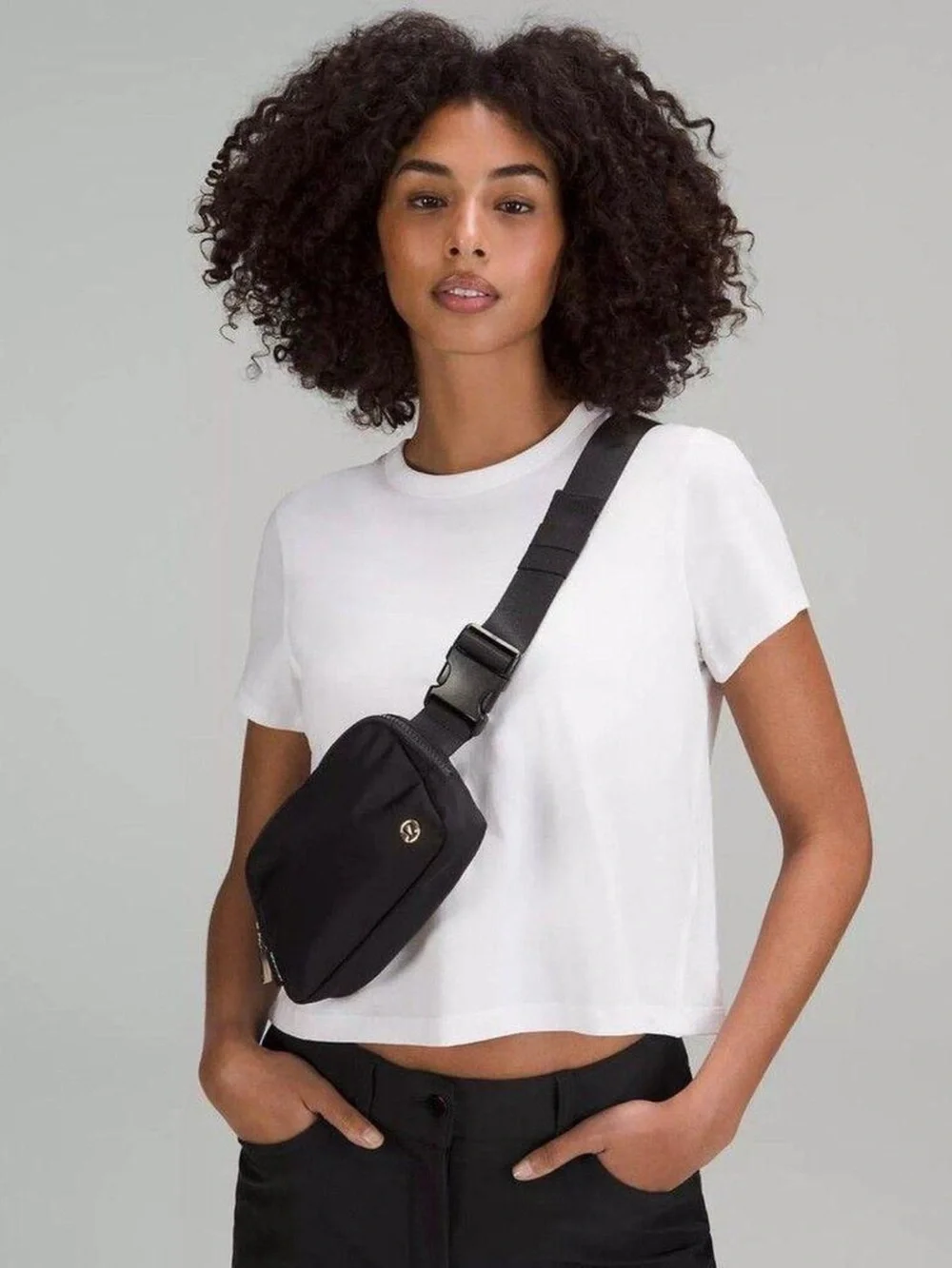 Lululemon Everywhere Black Belt Bag